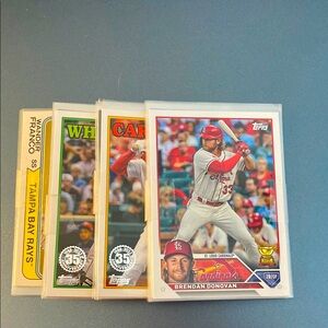 Topps Baseball Cards Set -28 New cards in sleeves (mystery set)